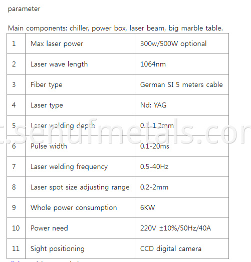 CSHG300 300w Multifunctional Laser Welding Machine2